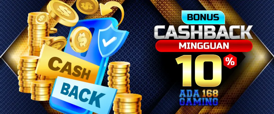 Bonus Cashback Mingguan 10%